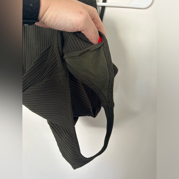 Wilfred Aritzia Annecy Bodysuit Olive Green - Picture 7 of 11